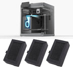 3D Printer Activated Carbon Air Filter, VOC Absorber, 1440hrs Lifespan, with P1P P1S X1, for P1 X1 Parts