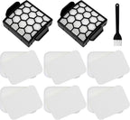 VIEWALL Filters Replacement for Shark Pet ZU102 ZU100 Pet Pro ZU60 ZU62 Swivel Pro ZU51 NV151 NV150 CU50WM NV181 Pet Plus NV251 NV255 Navigator Upright Vacuum, Part 1238FT60 1239FT60