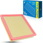 PHILTOP Engine Air Filter, CA9054 Compatible with Chrysler Town & Country 2001-2010, 200 2011-2014, Sebring, Voyager, Dodge Grand Caravan 2001-2010, Avenger 2008-2014, Caravan, VW Routan