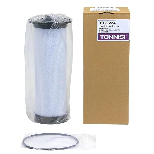 24242224 Coalescing Filter Element in-Line Dryer Filter Replace Internal 24233785 Compatible with Ingersoll Rand FC400IH FA400IH High Efficiency Filter (Pack of 1)