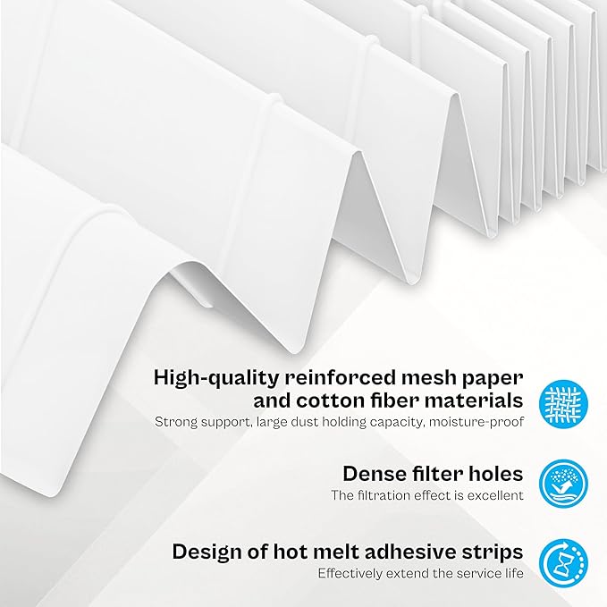 TOMOON 1043 Super Wick Humidifier Filter - Replacement for Essick Air Aircare 831000 EP9500 EP9800 836000HB and Spacesaver 800 8000 Series humidifier