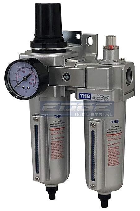 Schulz Refrigerated Air Dryer for Air Compressor, Compressed Air Systems, 35 cfm, Good for 7.5hp & 10hp Air Compressors(with Regulator Pre-Filter)