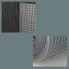 AOTNZ Welded Wire Fencing, Stainless Steel Anti-Rust Decorate Square Screening Filter Sheet for Garden Fence Aviary Hutch Net Fence Chicken Coop Pond Enclosure (Color : Silver, Size : 1.2x9m)