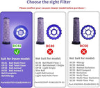 Vacuum Ball Animal 2 Ball Animal 3 Filter Replacement,for Dyson DC41, DC65, DC66, UP13, UP20 UP30 Animal, Multi Ball Upright Vacuum Cleaner,Part # 920769-01&920640-01, 2 Pack