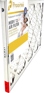 Proairtek AF16251M13SWH Model 16x25x1 Pack of 4 Air Filters, MERV 13; Ideal for Anyone Wanting Clean, Crisp Air in Their Home