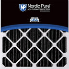 Nordic Pure 20x20x5 (Actual Size: 19 5/8 x 19 7/8 x 4 3/8) Honeywell Replacement Furnace Filters MERV 8 Plus Carbon 1 Pack