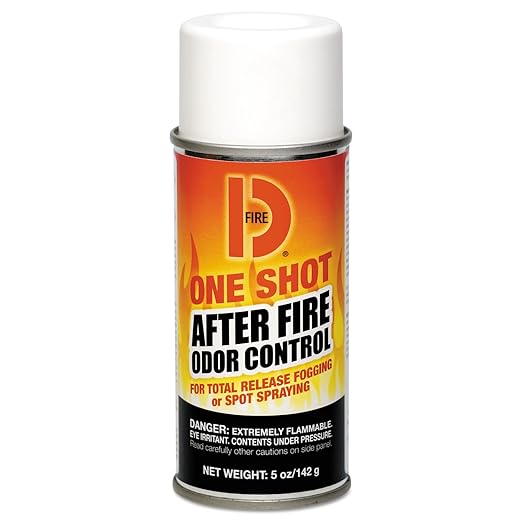 BIG D INDUSTRIES GIDDS-880808 Fire D One Shot Odor Fogger, 5 Oz (Pack of 12)