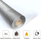 Stainless Steel Wire Mesh Panel 100 Mesh, 304 Woven Metal Screen Cloth, High Density Filter Fabric, General Purpose Sheet, Easy Shape and Trim