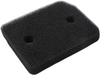 5 Pack Black Sponge Filter Mat For Replacement Foam Filters For Dust Control And Optimal Machine Performance