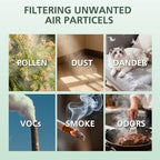 isinlive 2 Pack FLT5000 HEPA Filter C Replacement with 6 Pack Activated Carbon Pre-Filters Compatible with G-guardian Air Purifier AC5000 AC5000E AC5250PT AC5350B AC5350BCA AC5350W AC5300B