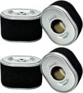 EquipAid 4 Pack 17210-ZE1-505 Air Filter, Compatible with Honda GX160 GX200 GX140 Engine Air Cleaner and Fit for most OEM 212CC, 196CC gas OHV engine.
