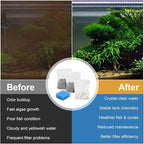 Aquarium Media Maintenance Kit Replacement for Fluval AC30 Power Filter, Three-Stage Filter Media Kit, Includes Replacement Bio Foam, Activated Carbon & Ceramic Rings, for 10-to-30 Gallon Aquariums