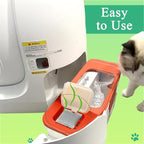 12 Pack Odor Eliminator for PuraMax Self-Cleaning Cat Litter Box, Natural Activated Charcoal Filters Refills, Cat Toilet Odor Control Replacement for Automatic Litter Box