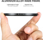 Walking Way 77MM White Mist Diffusion Filter - Soft Focus Circular Lens Filter - Dreamy Fog Effect Softening Camera Diffuser for Digital DSLR Camera(Medium-Soft 2, 77MM)