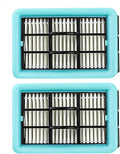 Replacement Vacuum Cleaner Roller Brush HEPA Filter for Bissell Crosswave HF2/3845N/3831 Floor Scrubber Parts, 2 HEPA Filter