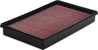 K&N High-Flow Original Lifetime Engine Air Filter: Increase Power: Premium, Washable: Compatible with 2013-2023 FORD/LINCOLN: Edge,Fusion, GT, Continental, MKX, MKZ,Nautilus, 33-5000