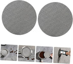 KICHOUSE 2pcs Reusable Espresso Filter Mesh Screen Stainless Steel Espresso Filter Plate Compatible Machines Coffee Extraction Easy to Install Maintain