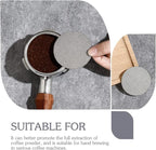 Cabilock 2pcs Stainless Steel Espresso Filter Plate Coffee Machine Compatible Easy to Filter Mesh for Espresso Extraction