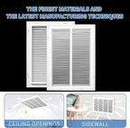 14 x 24 Return Air Grille [Duct Opening Size],Return Air Vent Cover for Wall Or Ceiling,Steel Return Air Filter Grilles Removable Face/Door for 1 Inch Filters (14"W x 24"H [Duct Opening])