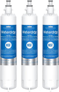 Waterdrop WD-F19C Replacement for GE® RPWFE®, RPWF (with CHIP) Refrigerator Water Filter, Compatible with GFE28GBLTS, GFE28GGKBB, GFE28GSKSS, PFE28KSKSS, PFE28KMKES, 3 Filters Package May Vary
