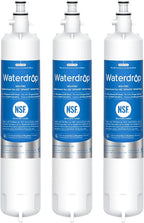 Waterdrop WD-F19C Replacement for GE® RPWFE®, RPWF (with CHIP) Refrigerator Water Filter, Compatible with GFE28GBLTS, GFE28GGKBB, GFE28GSKSS, PFE28KSKSS, PFE28KMKES, 3 Filters Package May Vary