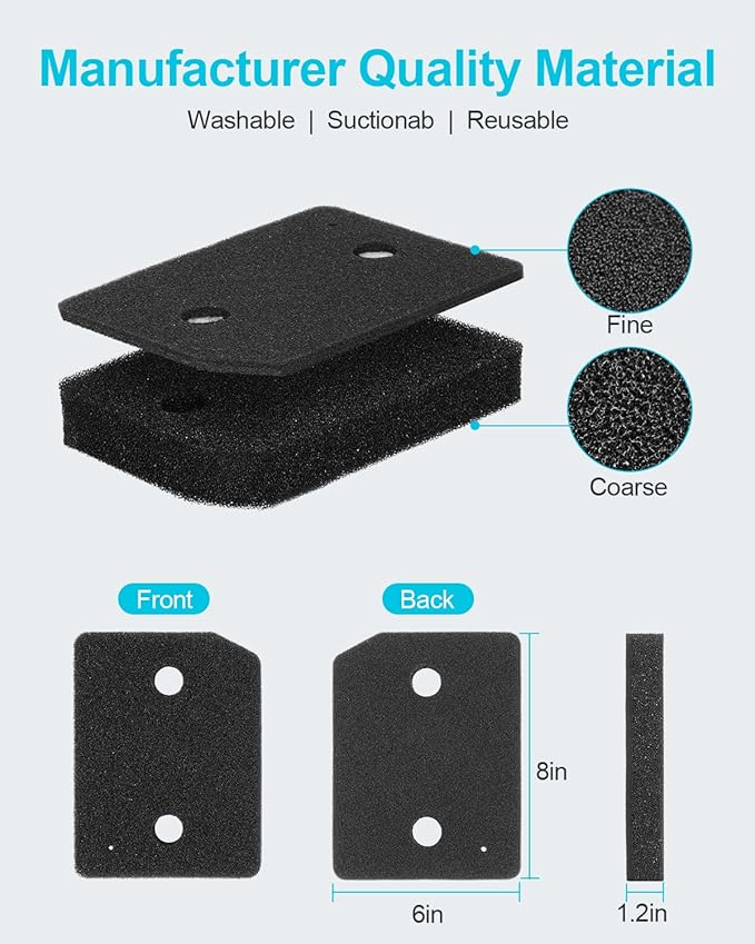 9164761 Foam Filter Replacement for All Miele T1 Heat Pump Tumble Dryers TMB540WP TKS850WP TKG840WP TKS650WP TKB150WP TKG450WP TCJ680WP TCE520WP Parts (3)