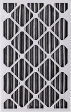 Nordic Pure 20x25x4 (Actual Size: 19 1/2 x 24 1/2 x 3 5/8) Pleated Air Filter MERV 12 Plus Carbon 1 Pack