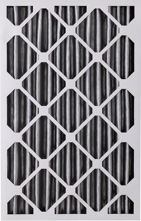 Nordic Pure 16x24x4 (Actual Size: 15 3/8 x 23 3/8 x 3 5/8) Furnace Air Filters MERV 10 Pleated + Carbon 1 Pack