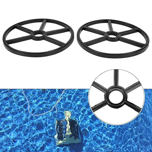 2PCS High Rings Filter Valves Systems Maintenance Sealing Rubber Texture for Water Supply Pool Filter Multiport Valves Seal