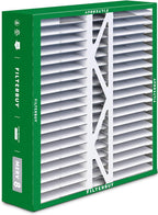 Filterbuy 16x22x5 Air Filter MERV 8 Essential Dust & Allergy Defense (4-Pack), Pleated HVAC AC Furnace Filters for Amana, Coleman, Goodman, York, and More (Actual Size: 15.38 x 21.88 x 5.25)