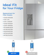 Waterdrop DA29-00020B Refrigerator Water Filter, Replacement for Samsung HAF-CIN/EXP, DA29-00020B-1, Reduce Lead, Benzene, Chlorine, bad Taste and Odor, 4 Filters(Package May Vary)