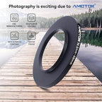 30.5mm Lens to 58mm Camera Lens Adapter,30.5mm to 58mm Filter Step up Ring Adapter Ring,Compatible All 58mm Filter Accessory