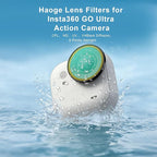 Haoge CPL Filters for Insta360 GO Ultra, CPL Polarizer Filter for Go Ultra, Multi Coated HD Optical Glass Filter with Screen Protector