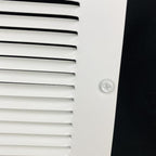 Fits 8x10 Duct Opening | Steel Return Air Grille by Handua | Vent Cover Grill for Sidewall and Ceiling | White | HVAC Cold Air Intake Grille | Outer Dimensions: 9.75"W X 11.75"