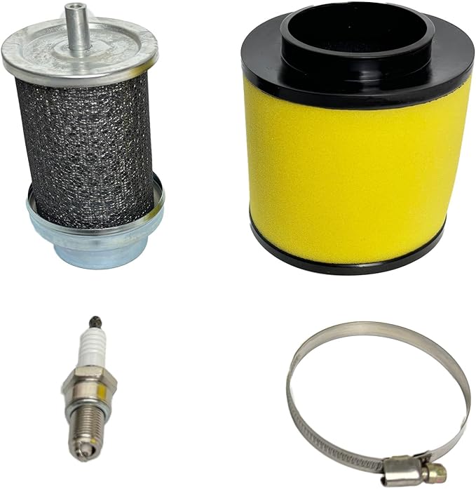 Air Filter & Air Cleaner Body & Spark Plug Fit for Honda Rancher 350 TRX350 FE FM TE 2000-2006, Replace 17211-HN5-670 17254-HN5-670