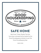 Safe Home® DIY Lead in Drinking Water Test Kit – Advanced Detection to 4 PPB – 5-Minute Test – 3 Levels of Test Results – EPA Lab Certified – Made in The USA – (1 Pack)