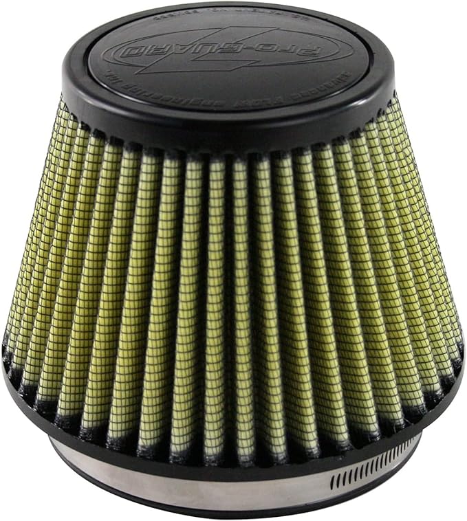 aFe POWER Magnum FLOW Universal Air Filter w/Pro GUARD 7 Oiled Media - 5.50" Inlet, 5" Tall - #72-55505