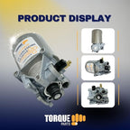 Torque R955079 Air Dryer with Coalescing Cartridge Compatible with Meritor Wabco System Saver Volvo 1200P SS1200P SS1200P Series (Replaces Meritor R955300, 955300, 955079, Haldex 955079CX) (TR955079)