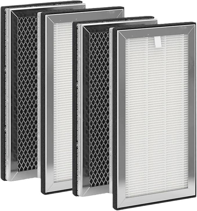 Air Purifier Replacement Filter, Compatible For Medify, MA15 Air Purifier Parts(4pcs)