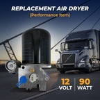 Torque 801266 Air D-is Air Dryer 12V with Extra Purge Volume (Replaces Bendix 801266, Haldex 5010696X) (TR801266)