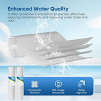 PUREPLUS 5 Micron 4.5" x 20" Whole House String Wound Sediment Filter for Well Water, Replacement Cartridge for Pentair Pentek WP5BB20P/WP25BB20P, Hydronix SWC-45-2005, SpiroPure SP-WP5-20BB, 2Pack