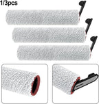 1/3pcs Floor Scrubber Roller Brush Main Brush, Compatible for MOVA, X4 Pro Wet Dry Vacuum Cleaner Home Appliance Accessories(1 Pack)