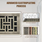 Air Floor Vent Adjustable Register 4x12 Inch Floor Register Vents for Home Floor Register Vents Bronze Color
