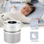 Azeus Air Purifier for Large Room With High CARD Rate, Portable Desktop Air Purifier With H13 True HEPA Filter and 3 Modes for Travelling Small Room, Bedroom, Home,Office