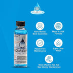 3-in-1 Hot Tub Cleaner, Clarifier & Conditioner, Eliminate The Need to Purge & Drain with Weekly Dose, Reduce Extra Hot Tub Chemicals Usage, 1-Year Complete Hot Tub Care