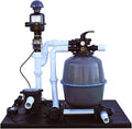 HALF OFF PONDS Simply Clear Koi Pond Filter System with 2HP Blower, UV Clarifier & 2,000 GPH Pump – Filters Ponds Up to 1500 Gallons – Complete Kit with Bio Media, Multiport Valve, Gauge