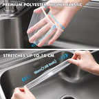 400 Pack Kitchen Sink Strainer Mesh Bag, Anti-Clogging Disposable Sink Drain Covers, Kitchen Essentials Sink Filter Nets, Fits Most Sink Strainers (4.0 x 4.0 Inch)