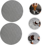KICHOUSE 2pcs Reusable Espresso Filter Mesh Screen Stainless Steel Espresso Filter Plate Compatible Machines Coffee Extraction Easy to Install Maintain
