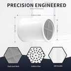 Replacement Filter Cartridge Compatible with Eskiin Shower Head - for Hard Water, Chlorine Removal (4 Packs)