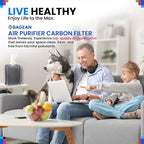 Bagean HPA200 Carbon Pre Filter A Compatible with Honeywell Air Purifier Filter Replacement - Fits HPA200 HPA5200 HPA5250 Series - Activated Prefilter A Absorbs Odor & Filters Freshen the Home (6-Pk)